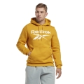 Reebok Bluza z kapturem Identity Fleece żółta męska